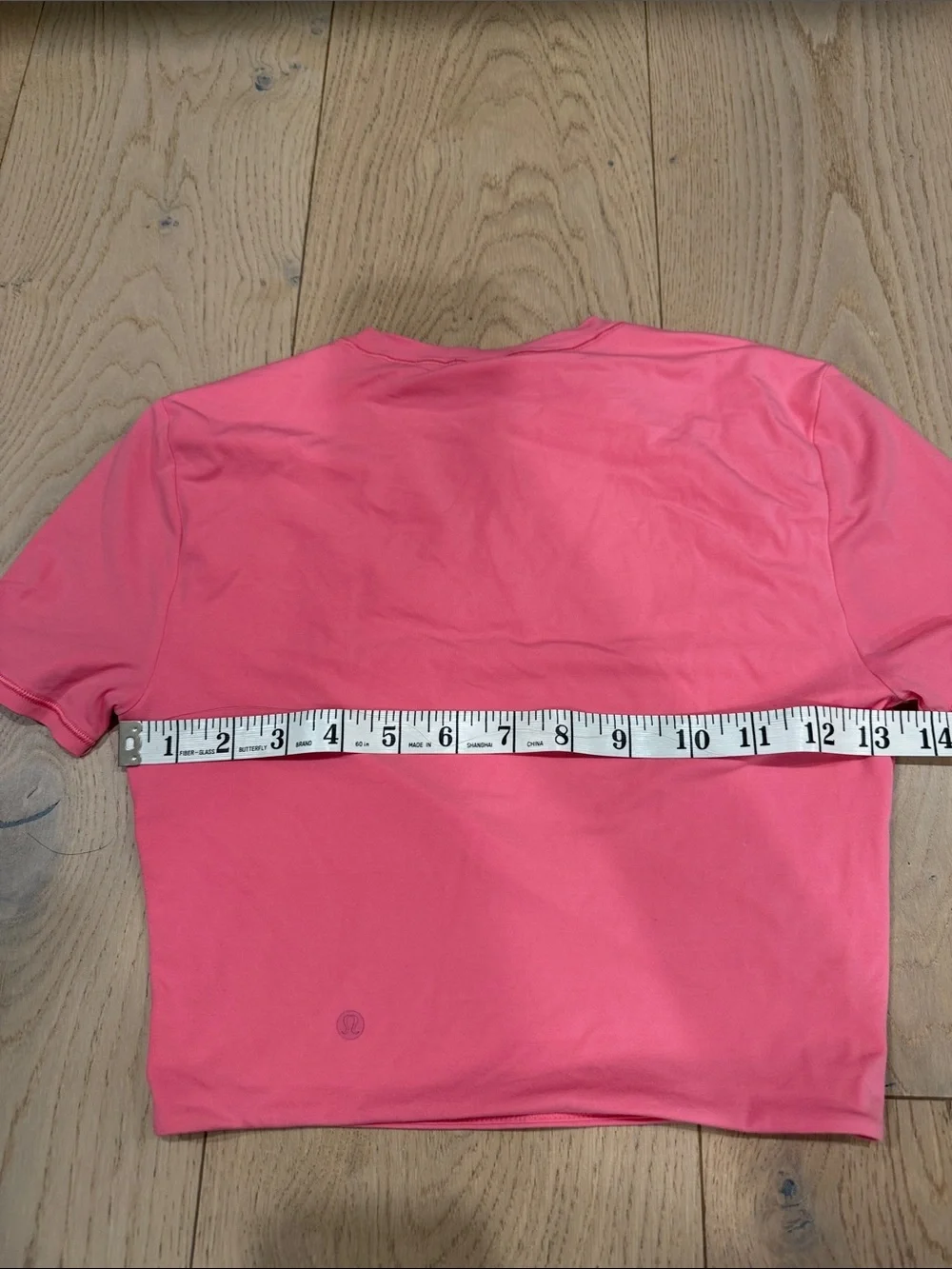 lululemon like new xs Pink Short-Sleeve  Crop Top